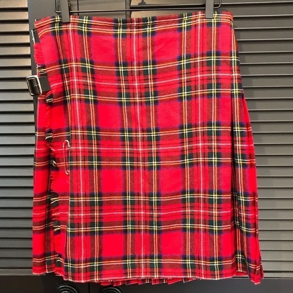 James Pringle Weavers of Inverness, Clueless, Wool Plaid Skirt, Scotland, Size34 - Picture 1 of 10